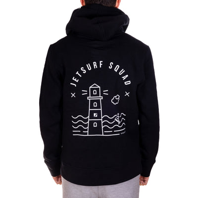 Hoodie JETSURF SQUAD BLACK