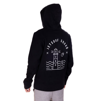 Hoodie JETSURF SQUAD BLACK